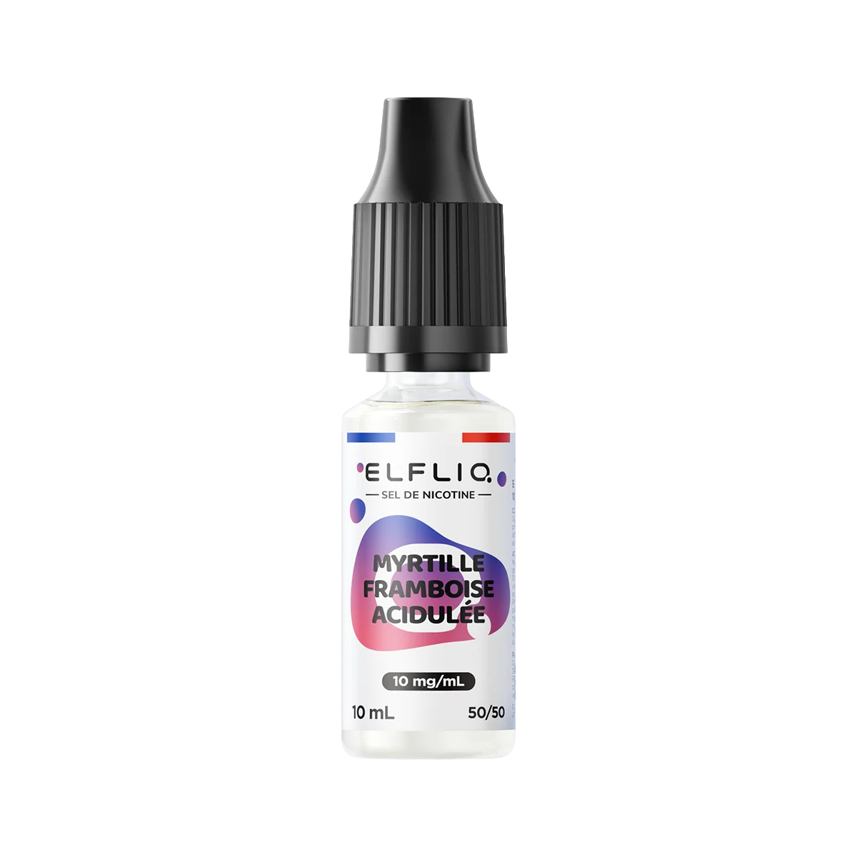 Liquide MYRTILLE FRAMBOISE ACIDULEES SELS ELFLIQ