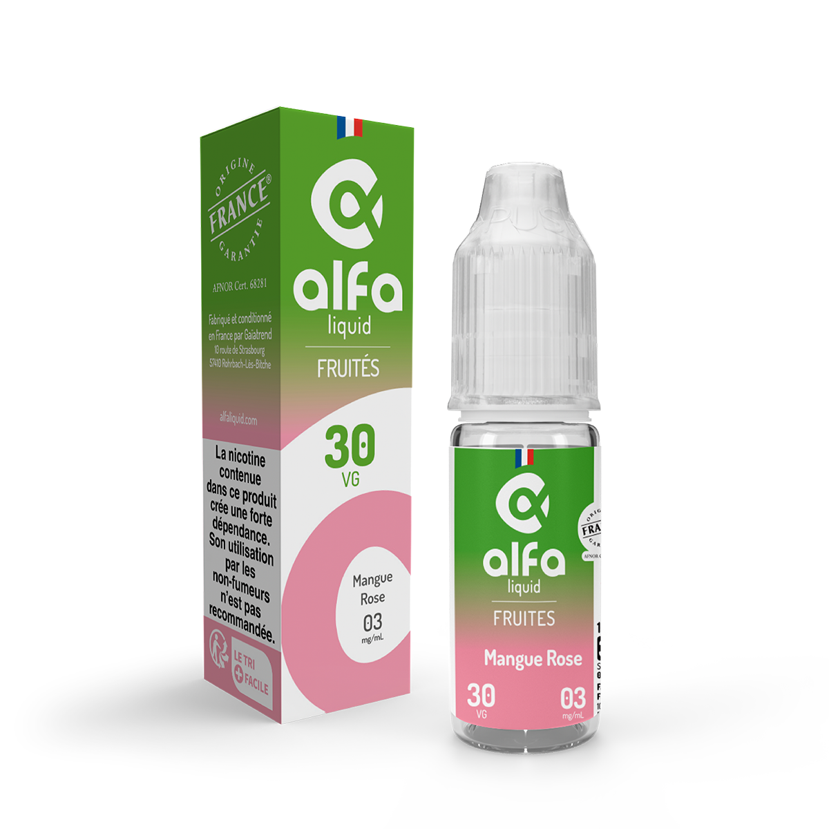 Liquide Mangue Rose Alfa
