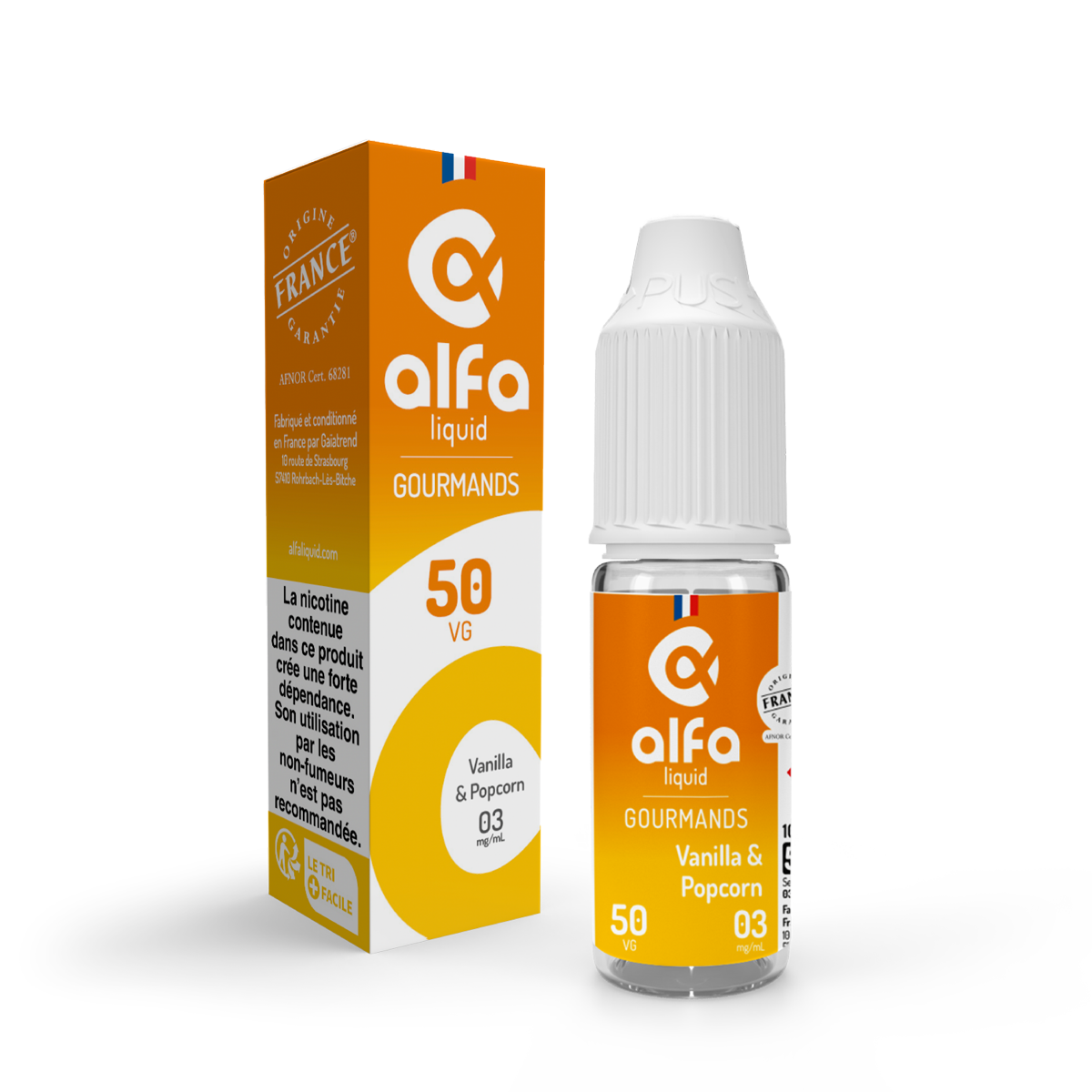 Liquide Vanilla & Popcorn Alfa