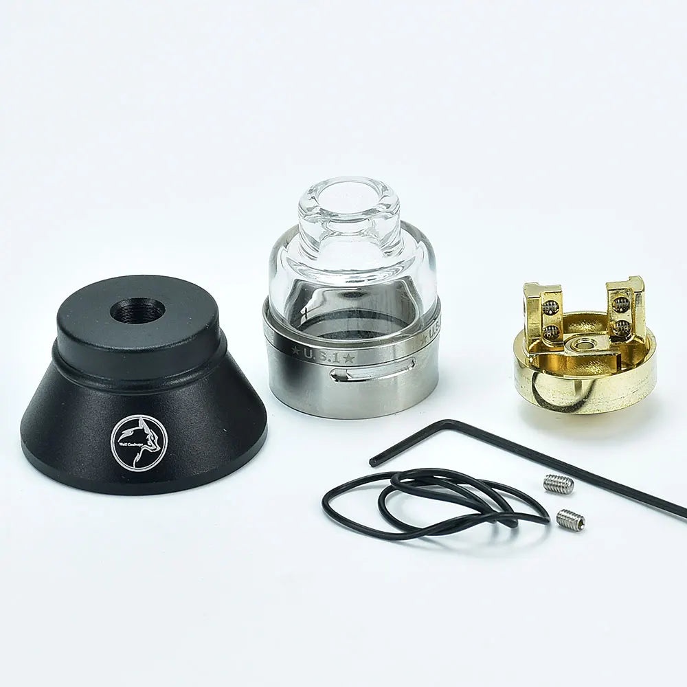 U.S.1 RDA ACIER PAR TRINITY GLASS HARDWARE
