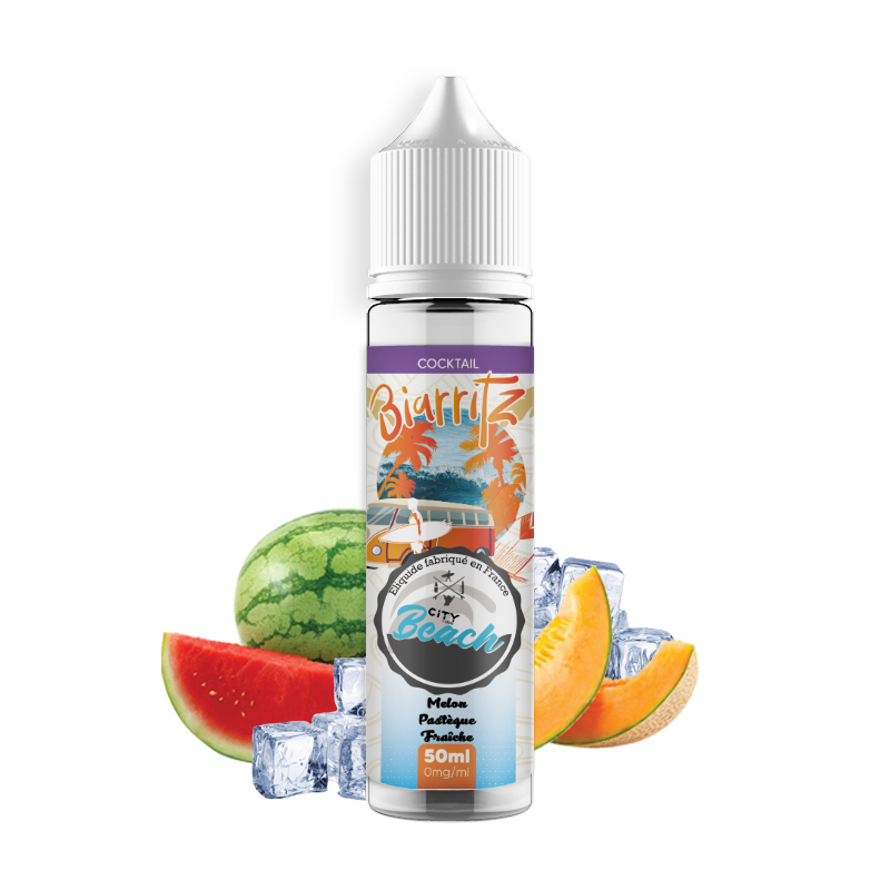Liquide Biarritz 50ml CITY BEACH VapCity Liquide Biarritz 50ml CITY BEACH VapCity