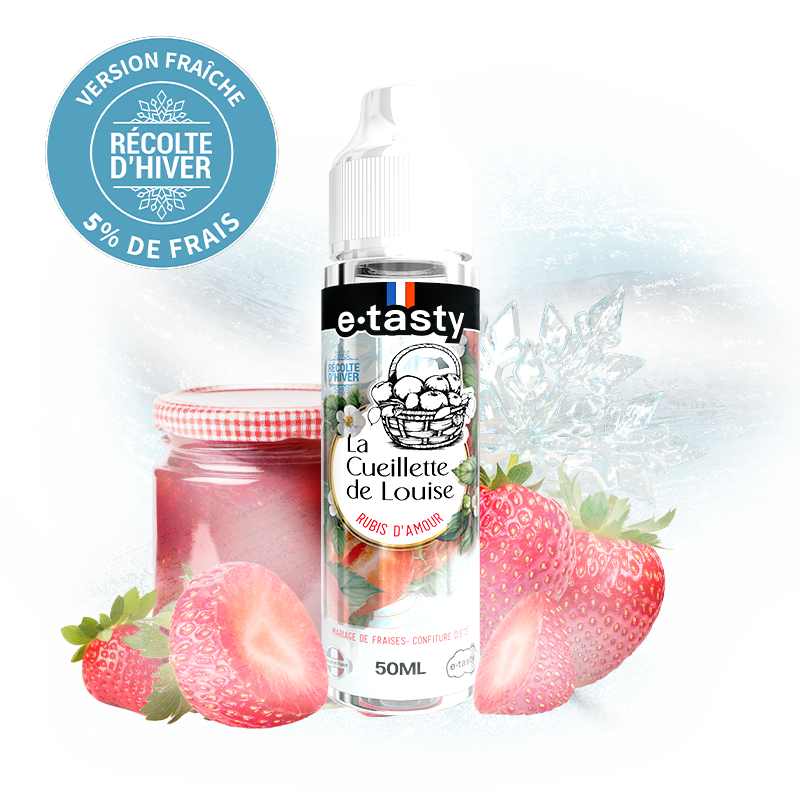 Liquide Rubis D'Amour Hiver La Cueillette de Louise VapCity Liquide Rubis D'Amour Hiver La Cueillette de Louise VapCity