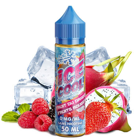 Liquide Fruit du dragon Fruits rouges 50 ML ICE COOL