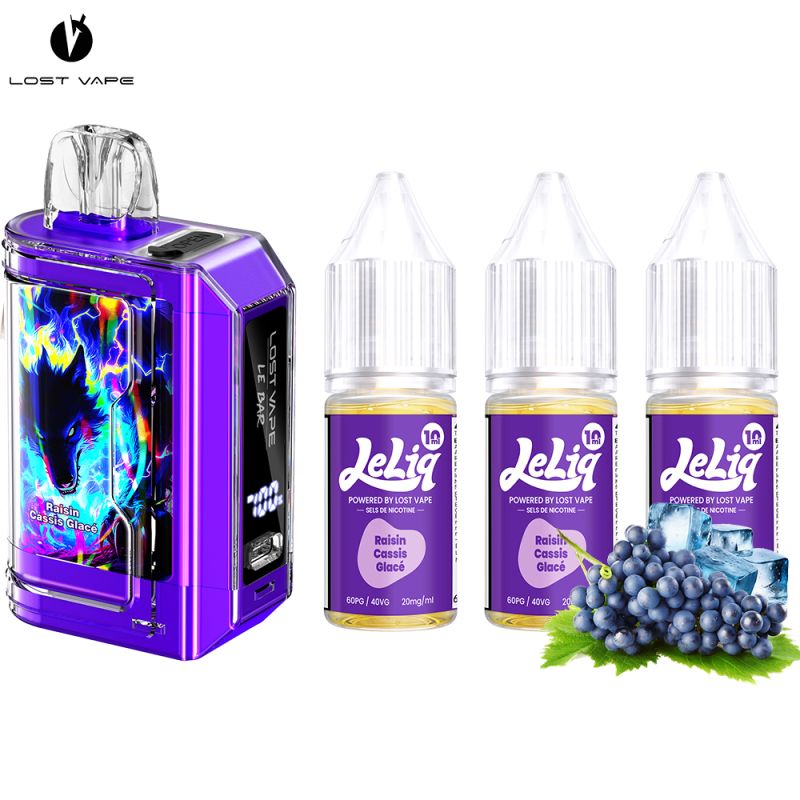 Kit puff Le Bar 45K 3X10ml - Le Bar by Lost Vape VapCity Kit puff Le Bar 45K 3X10ml - Le Bar by Lost Vape VapCity