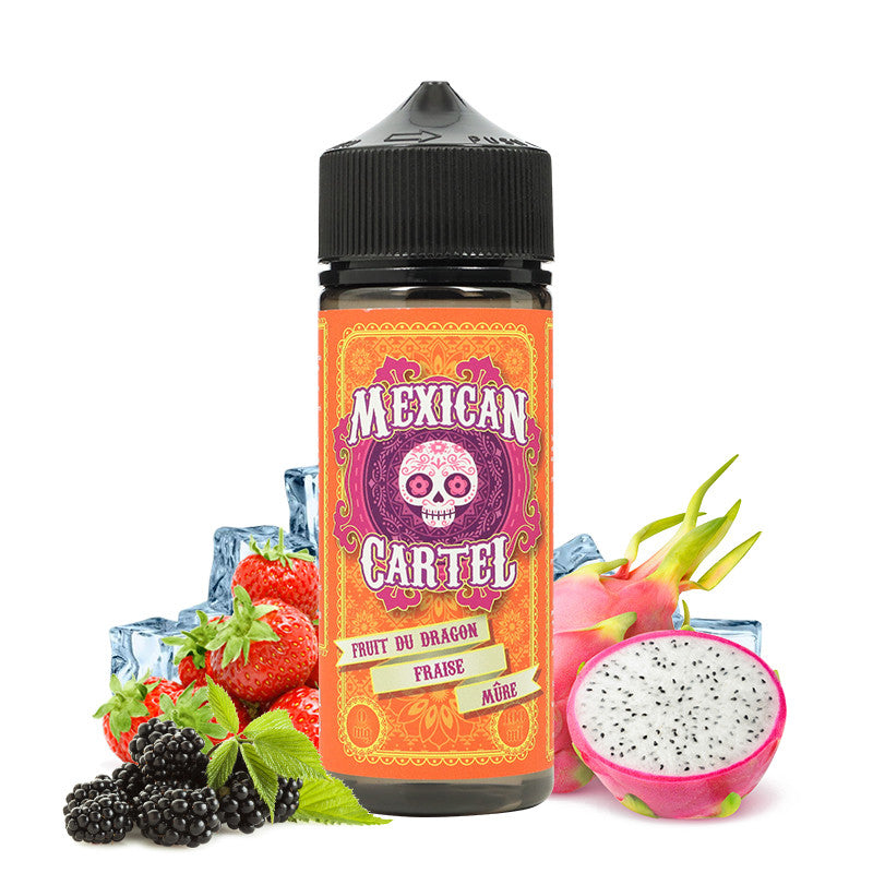 Liquide Fruit du Dragon Fraise mûr Mexican Cartel