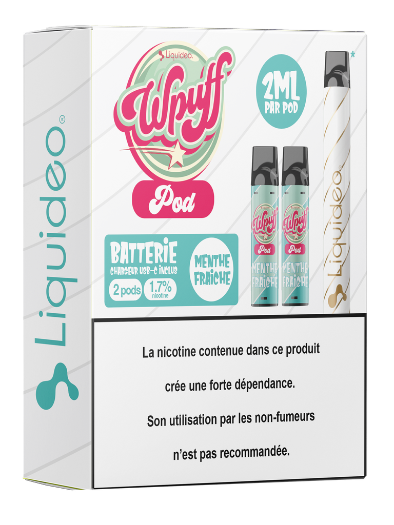 Starter Kit Blanc - Menthe Fraiche - WPuff Pods
