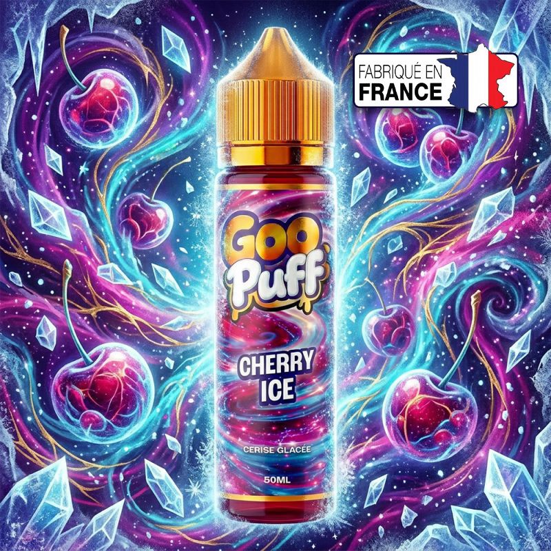 Liquide Cherry Ice 50ml - Goo Puff 50/50