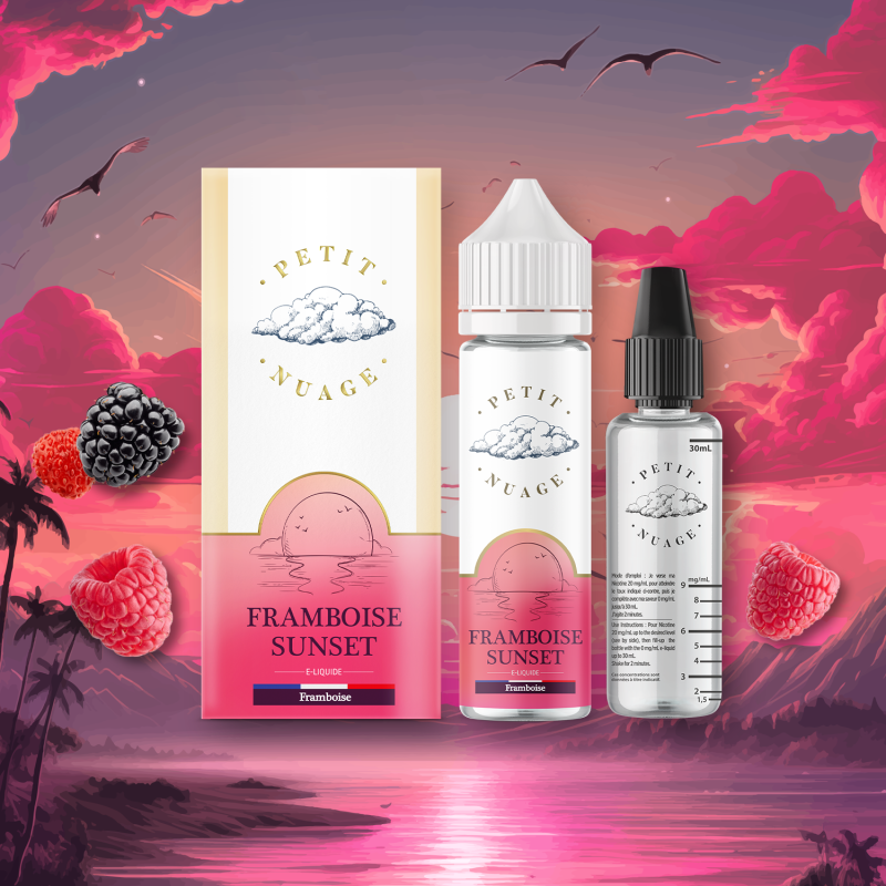 Liquide Pretty Cloud Framboise Sunset Levest Roykin