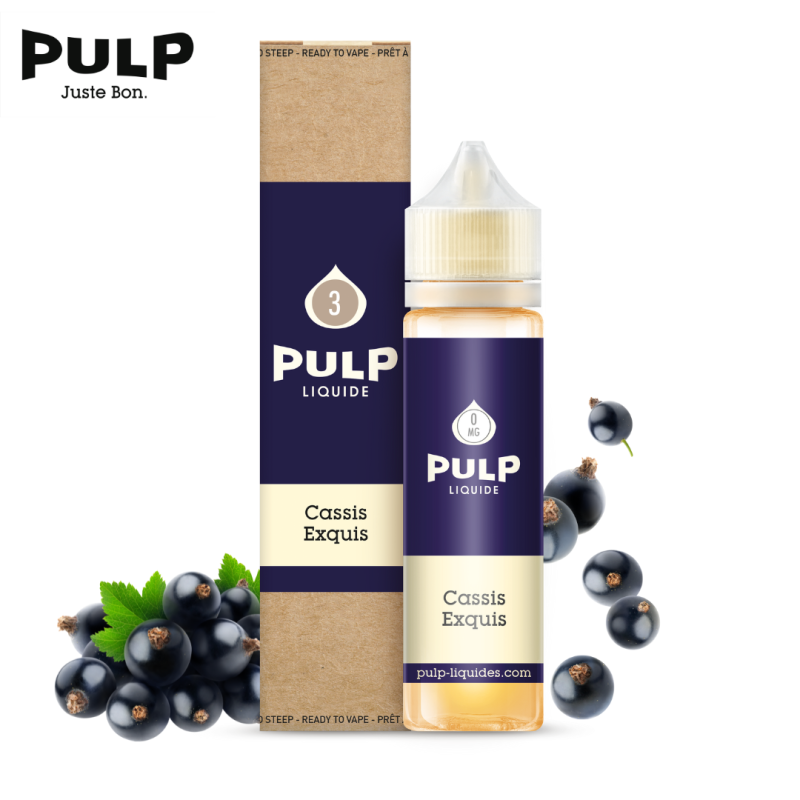 Liquide Cassis Exquis Pulp