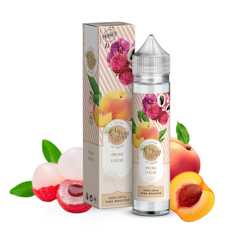 Liquide Pêche Litchi Le Petit Verger
