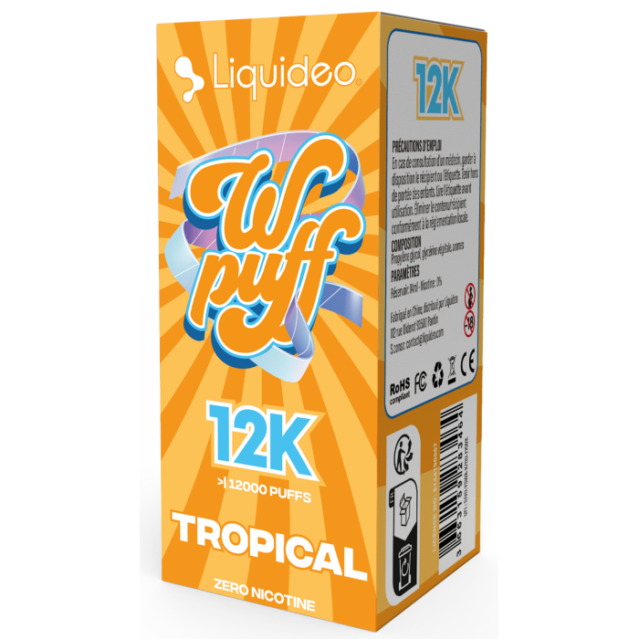 cartouche pod liquideo tropical 12k WPUFF