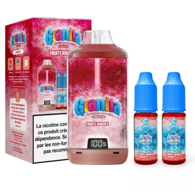 Puff Granita Fruits Rouges