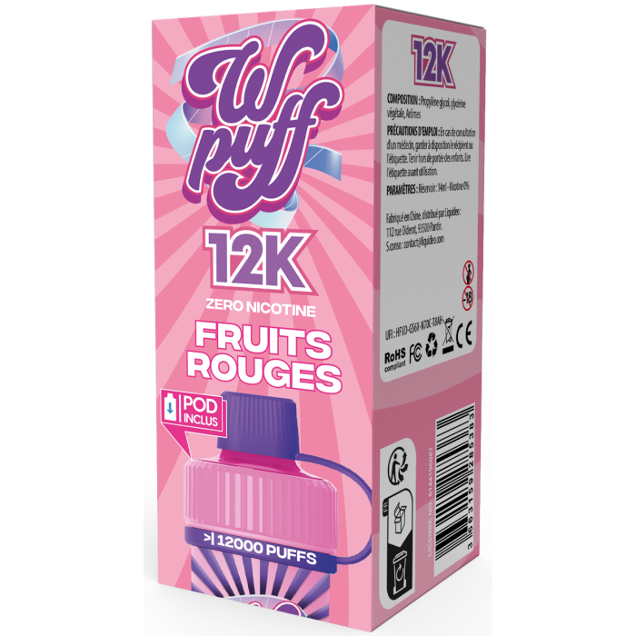 Pod fruits rouges - WPuff 12K