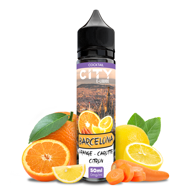 Liquide Barcelona 50ml CITY VapCity Liquide Barcelona 50ml CITY VapCity