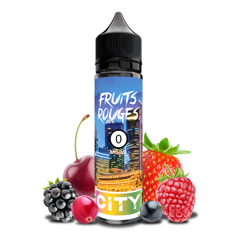Liquide Fruits Rouges 50ml CITY