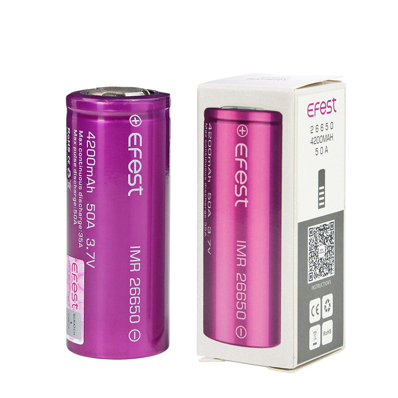 Accu 26650 4200mah 50a Efest