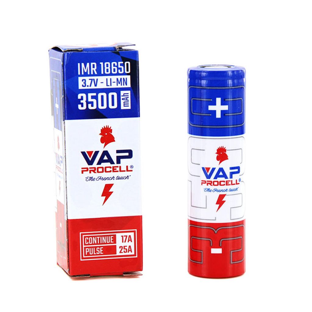 Accu IMR 18650 3500mah Vap Procell VapCity Accu IMR 18650 3500mah Vap Procell VapCity