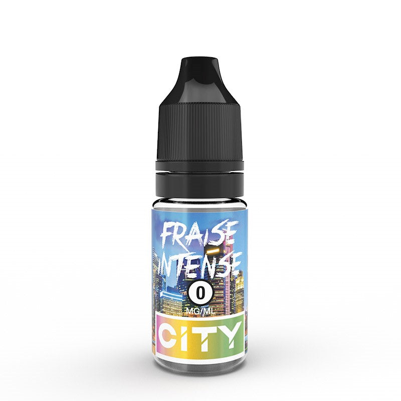 Liquide Fraise Intense CITY VapCity Liquide Fraise Intense CITY VapCity
