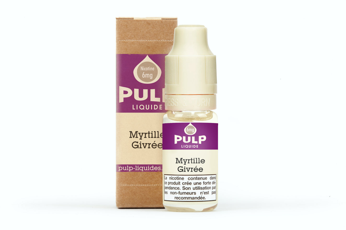 Liquide Myrtille Givrée Pulp
