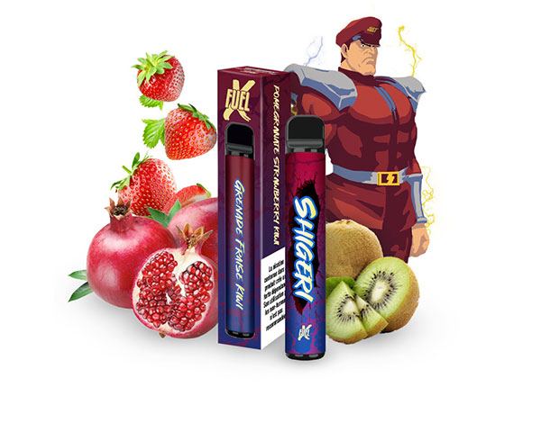 Puff Shigeri Grenade Fraise Kiwi Maison Fuel