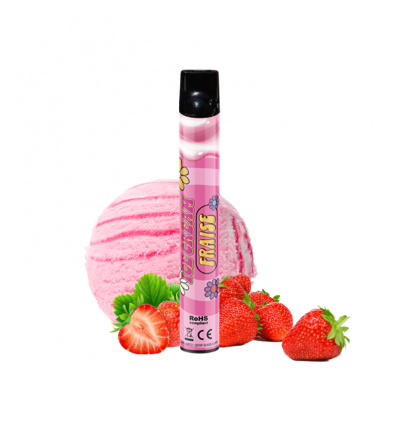 Wpuff Ice Cream Fraise Liquideo