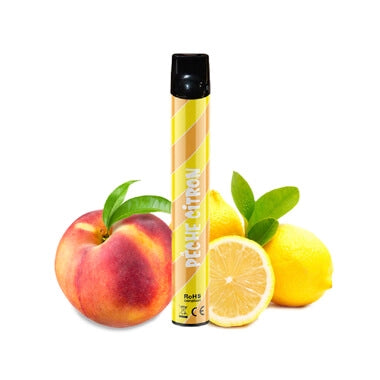 Wpuff Pêche Citron Liquideo