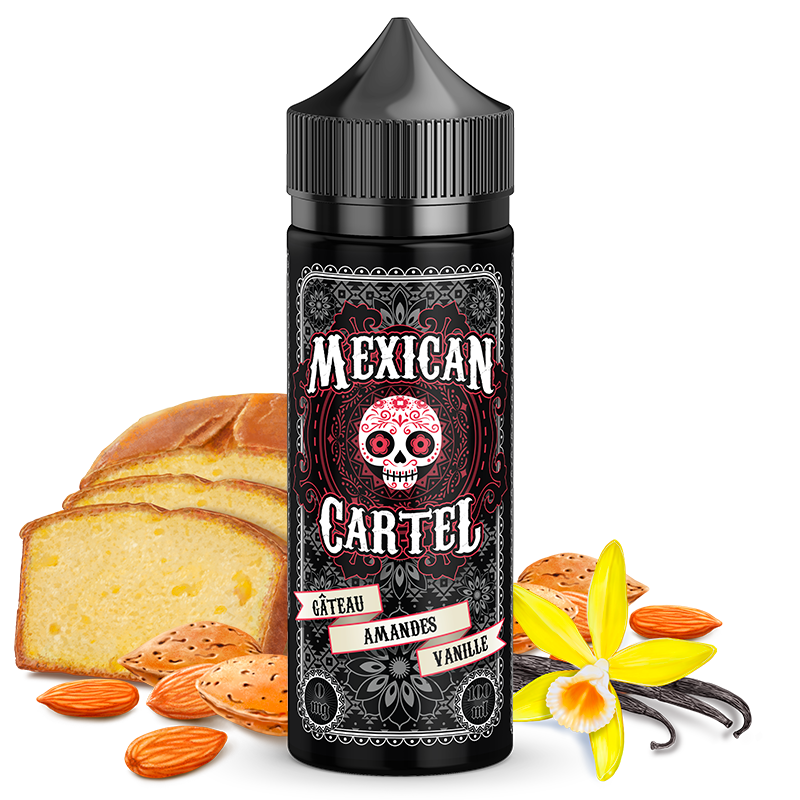 Liquide Gâteau Amande Vanille Mexican Cartel