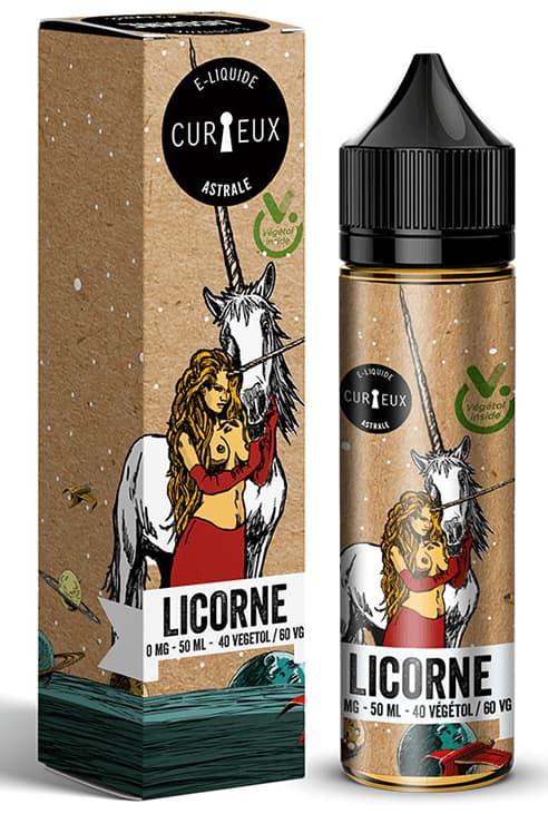 Liquide Licorne Edition Astrale Curieux VapCity Liquide Licorne Edition Astrale Curieux VapCity