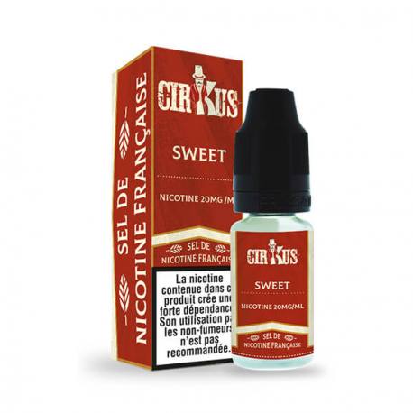 Liquide Sweet Sels de Nicotine Classic Wanted Cirkus