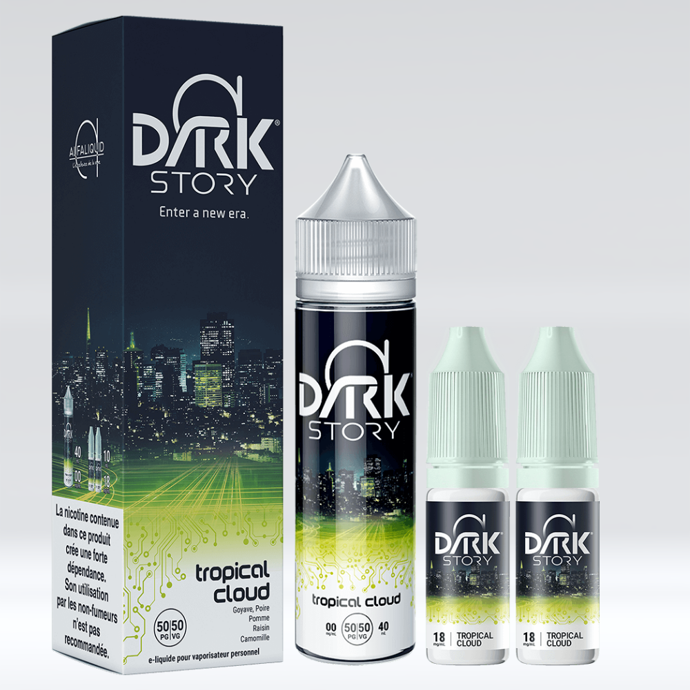 Liquide Tropical Cloud Dark Story par Alfaliquid