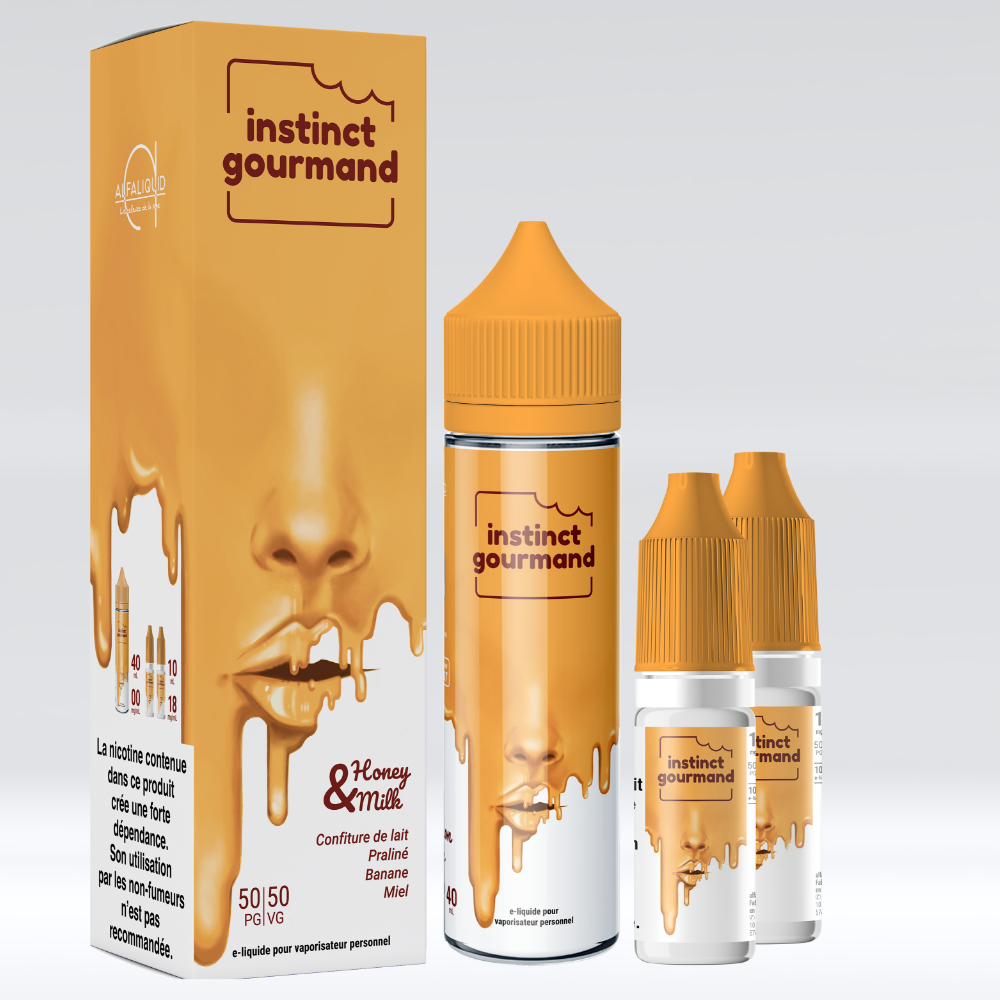 Liquide Honey & Milk Instinct Gourmand