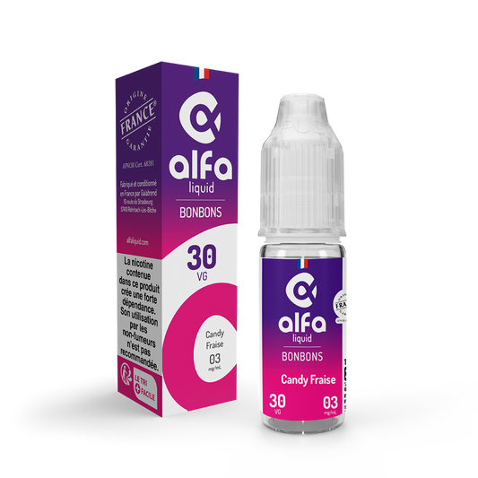 Liquide Candy Fraise Alfa