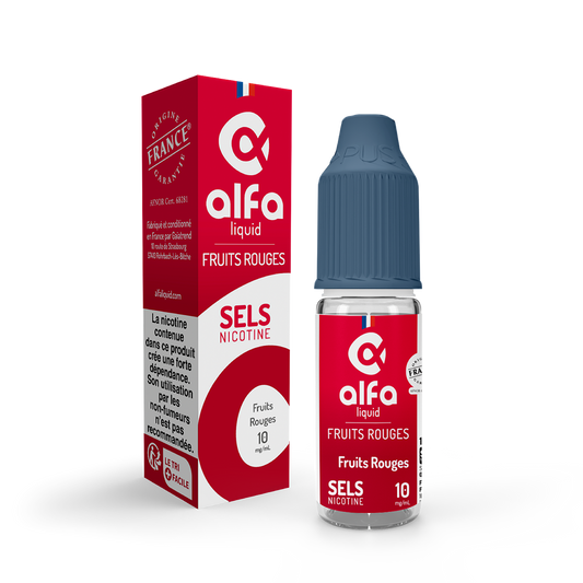 Liquide Fruits Rouges Sels de Nicotine Alfa