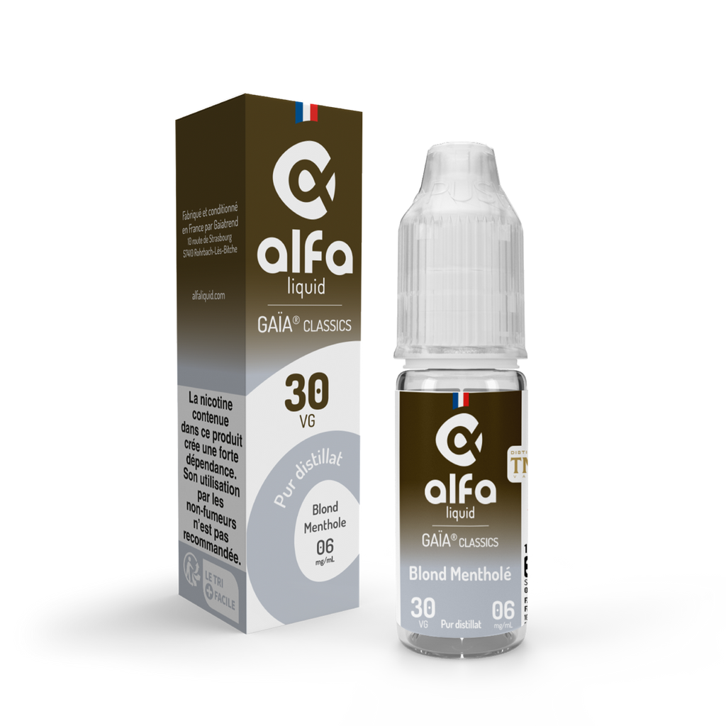 Liquide Blond Mentholé Gaia Classics Alfa