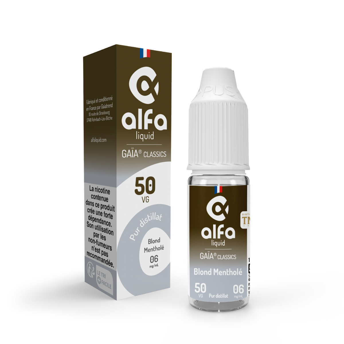 Liquide Blond Mentholé Gaia Classics Alfa