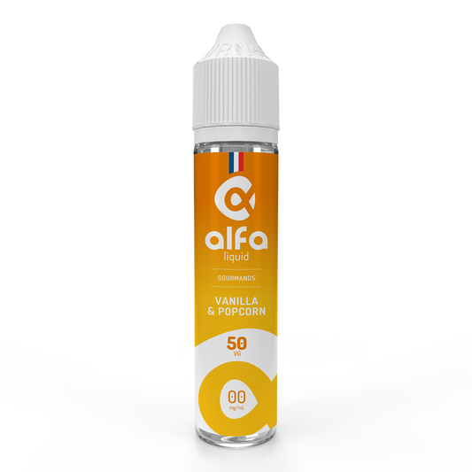 Liquide Vanilla & Popcorn 50ml Alfa