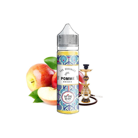 Liquide Pomme shisha le coq 50 ml