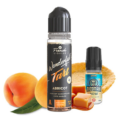 Liquide Wonderful Tart Abricot Caramelisee LE FRENCH LIQUIDE
