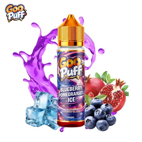 Liquide Blueberry Pomegranate Ice 50ml - Goo Puff 50/50