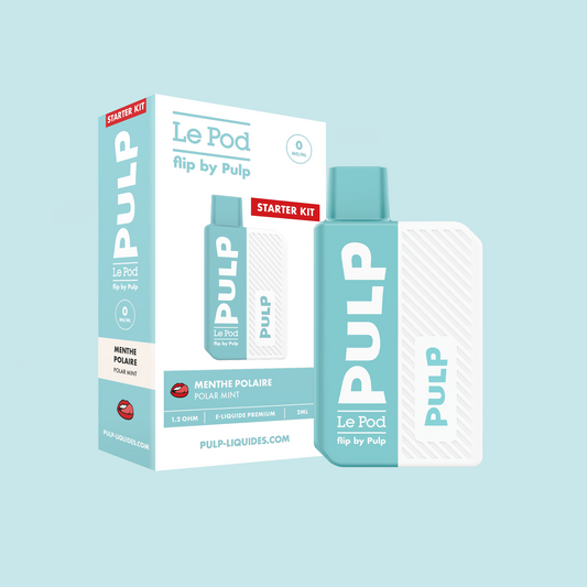 Starter Kit Menthe Polaire 2ml Pod Flip Pulp