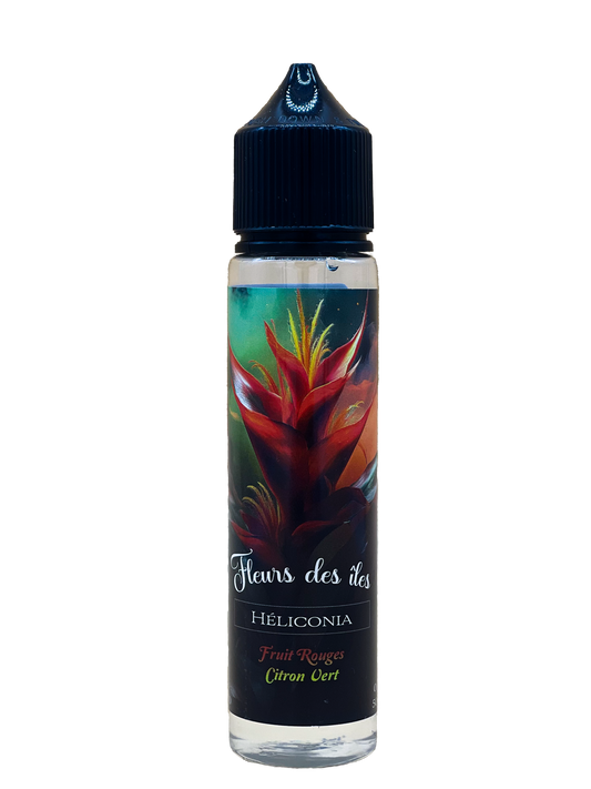 Liquide Héliconia 50ml Fleurs des îles 50/50