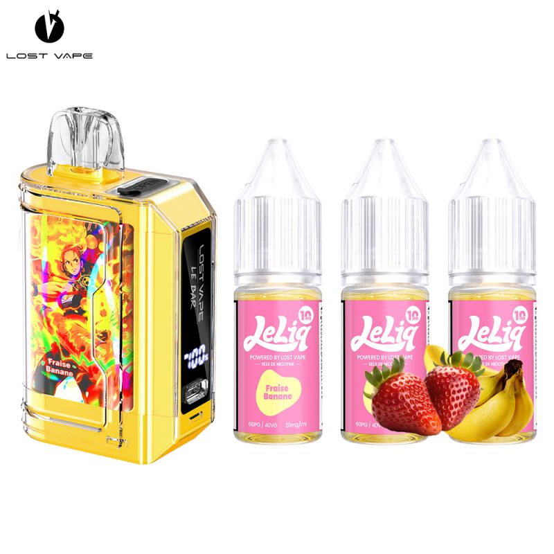 Kit puff Le Bar 45K 3X10ml - Le Bar by Lost Vape