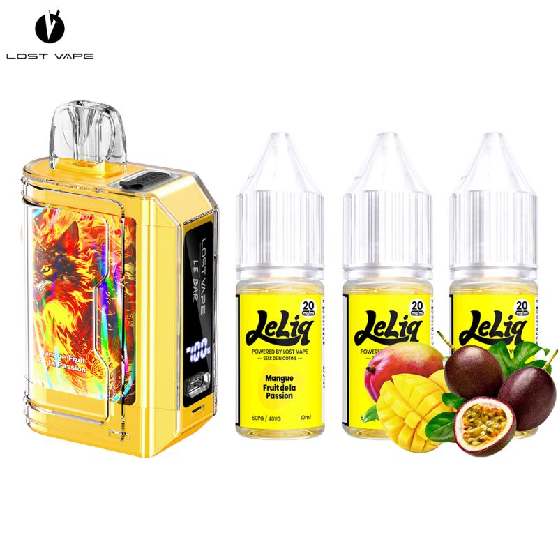 Kit puff Le Bar 45K 3X10ml - Le Bar by Lost Vape