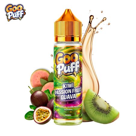 Liquide Kiwi Passion Fruit Guava 50ml - Goo Puff 50/50
