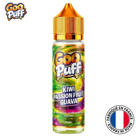 Liquide Kiwi Passion Fruit Guava 50ml - Goo Puff 50/50