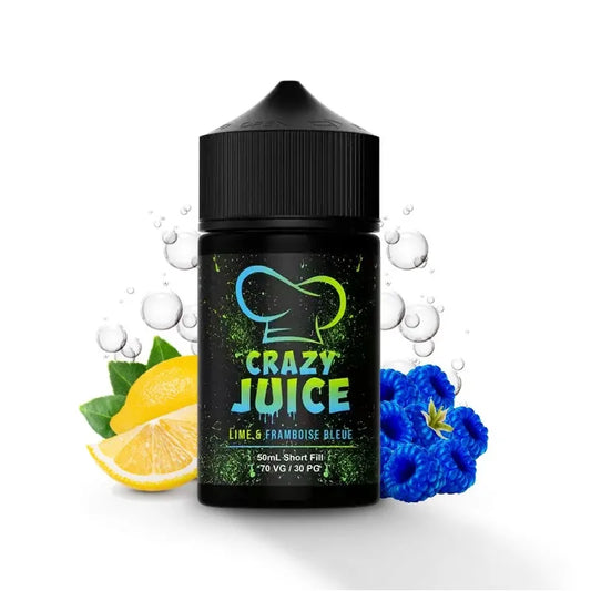 Liquide Crazy Juice Lime Framboise Bleue Mukk Mukk