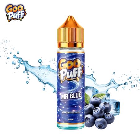 Liquide Mr Blue 50ml - Goo Puff 50/50