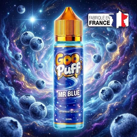 Liquide Mr Blue 50ml - Goo Puff 50/50
