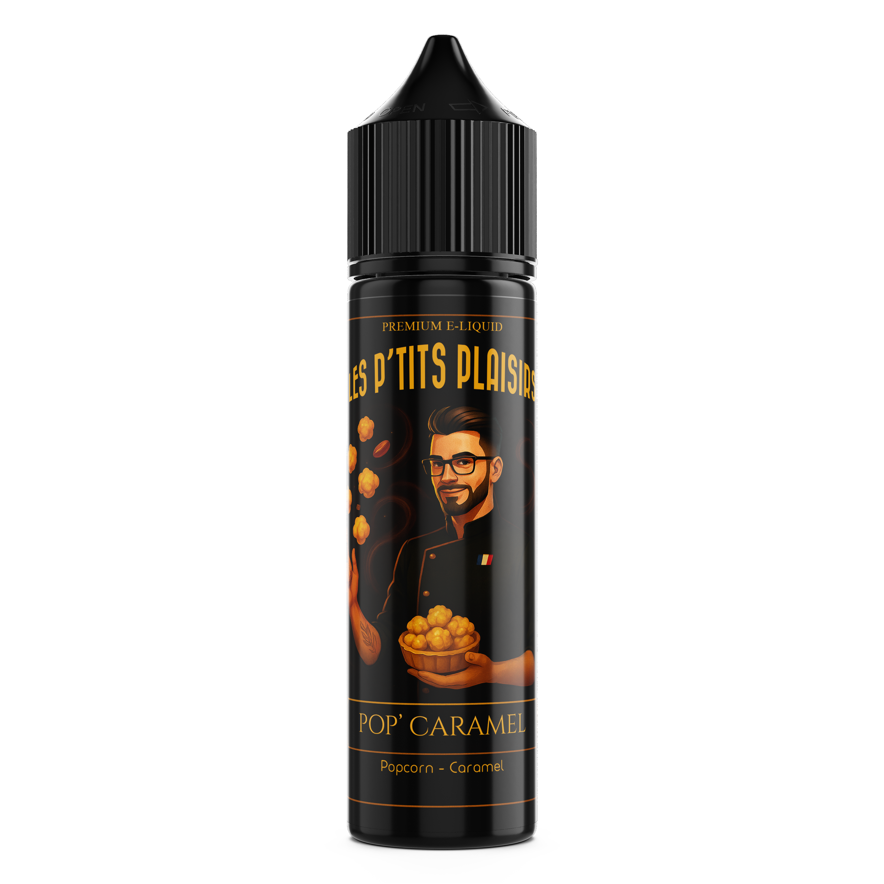 Liquide POP'CARAMEL Par Les P'TITS Plaisirs