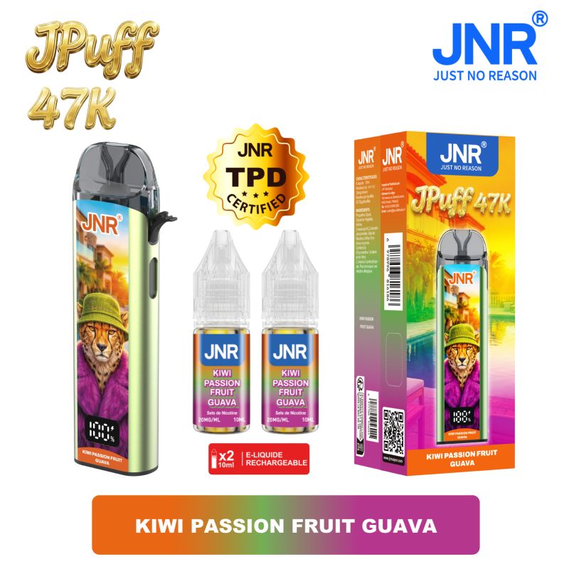 Puff JPuff 47K - JPuff   Kiwi Passion Fruit Guava by JNR
